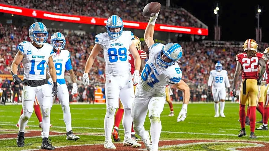 Lions&#39; Offensive Line Concerns Could Lead to a Career Year for Sam LaPorta