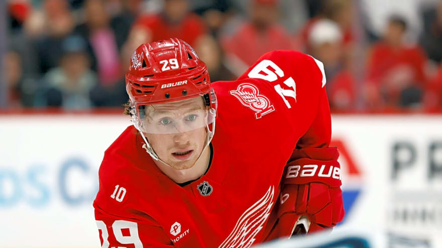 Danielson Scores First NHL Goal, Red Wings Beat Kraken 4-2