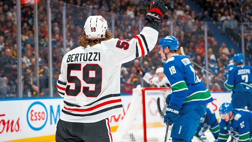 Tyler Bertuzzi’s Unique Skillset Driving Blackhawks’ Success