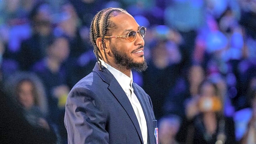 Carmelo Anthony Drops Knicks Prediction as He Addresses Karl-Anthony Towns’ 3-Point Play