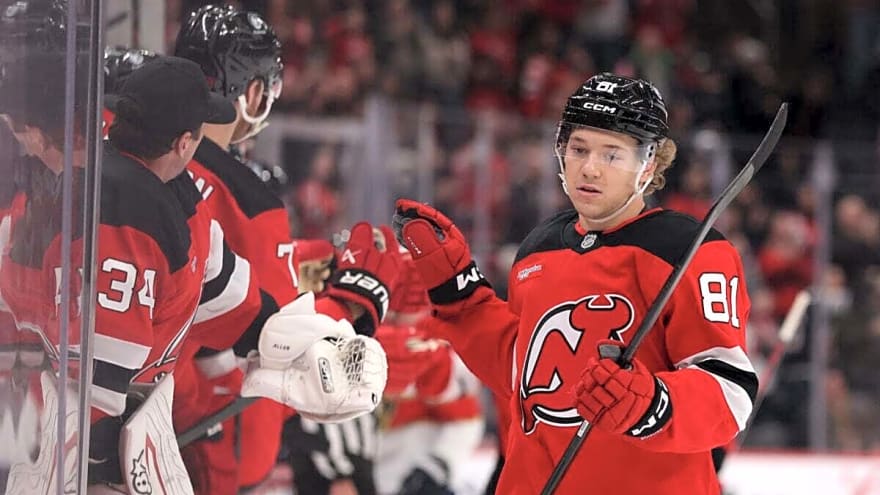 Devils News & Rumors: Gritsyuk Surgery, Jack’s First Pitch & Message Sent to 4th Line