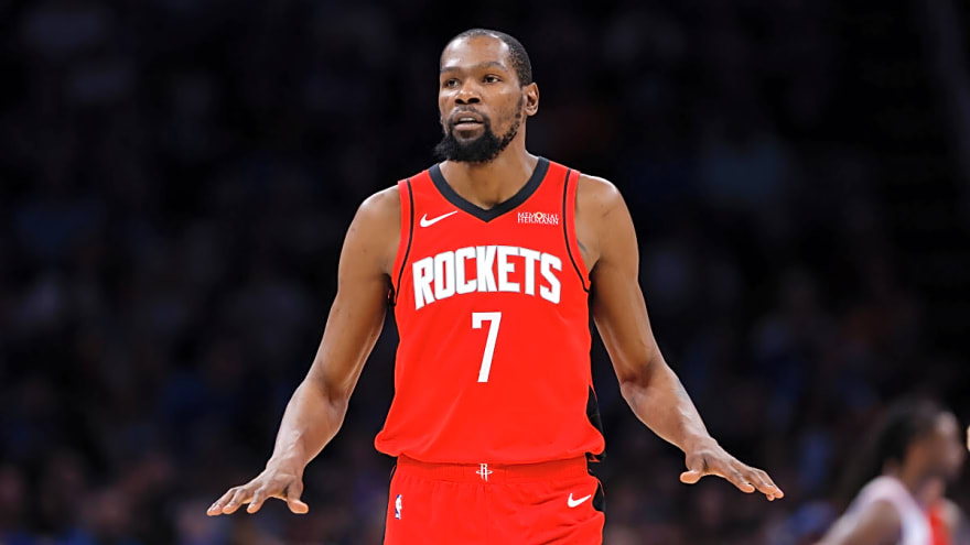 Kevin Durant's Honest Take on '80s Rockets Trade That Didn't Happen