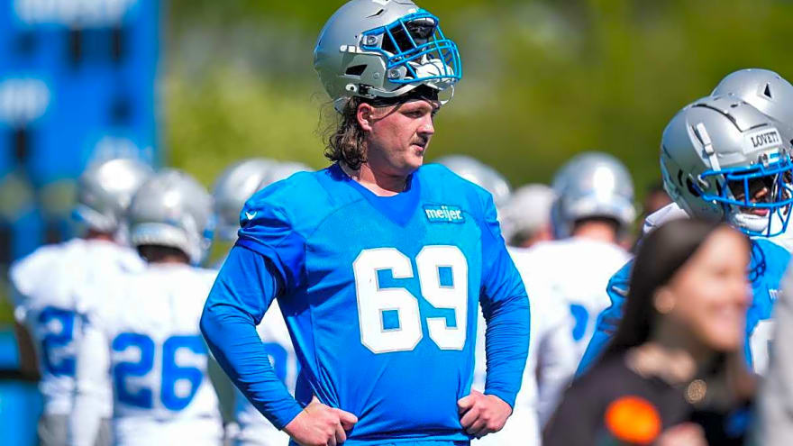 Lions Rookie May Have the Most Leverage of Any of the NFL&#39;s Unsigned Second-Round Picks