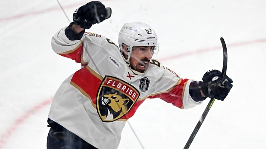 Historic Brad Marchand Announcement Made After Panthers&#39; Game 5 Stanley Cup Final Win