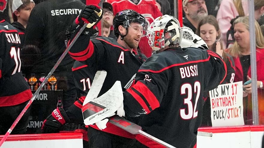 Hurricanes Secure Goaltending Position With Brandon Bussi Extension