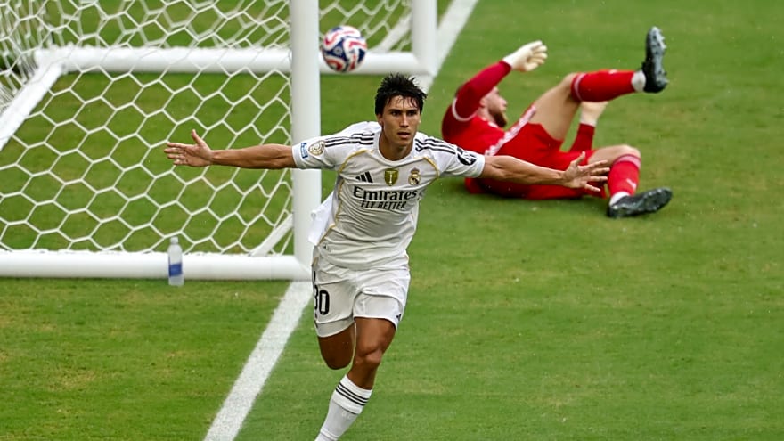 Gonzalo Garcia Shares Similar Record with Real Madrid Icon After Goal vs Juventus