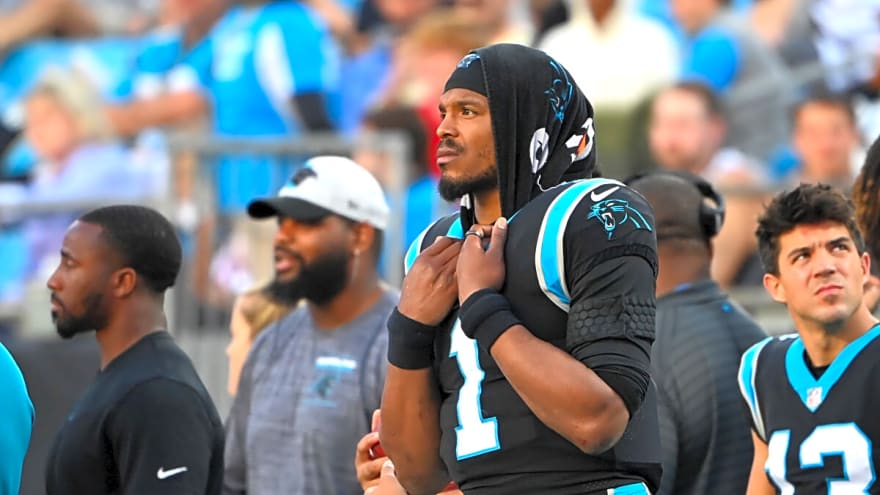Panthers are expecting to have franchise legend Cam Newton back in attendance for Saturday's playoff game for a special reason