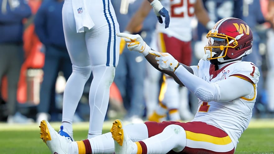 One Commanders player cashed in a big Christmas gift after an impressive game and possibly secured a spot for the future