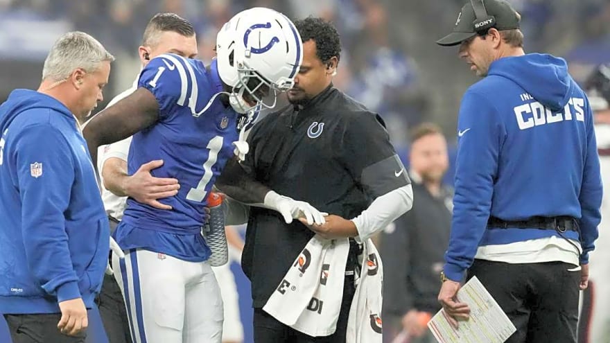 Notable Colts injury updates to monitor ahead of their Week 16 Monday Night Football matchup with the 49ers