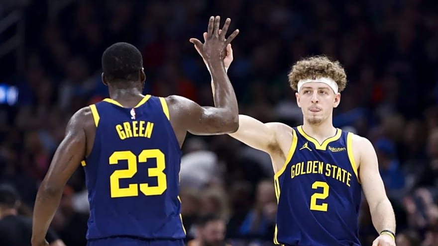 'Stay off My Man': Draymond Green Rescues Warriors Teammate From Embarrassing Postgame Situation