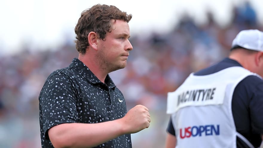 Robert MacIntyre Had 1-Word Reaction to J.J. Spaun&#39;s Epic U.S. Open Putt