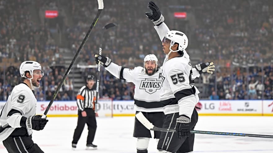 Kings Defeat Maple Leafs 4-3 in OT