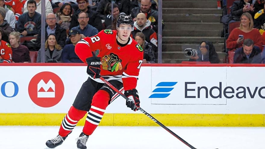 Blackhawks’ Vlasic & Crevier Building Strong Partnership as Top Shutdown Defensive Pairing