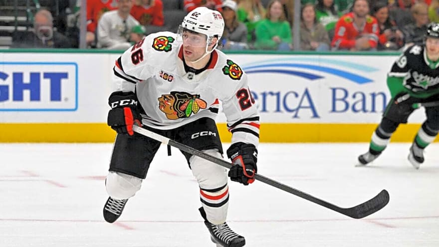 Chicago Blackhawks 2025-26 Player Grades: Andrew Mangiapane