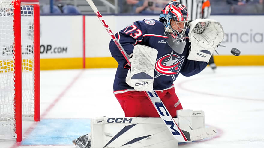 Why Jet Greaves Is Ready To Replace Merzlikins as Blue Jackets’ No. 1 Goalie