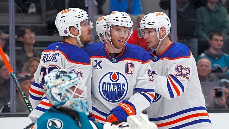 3 Takeaways From Oilers’ 5-2 Victory Over Sharks