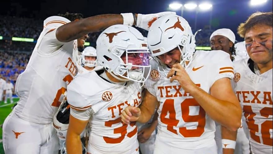 Texas loses five-star WR as portal volatility tests Sarkisian's margin for error