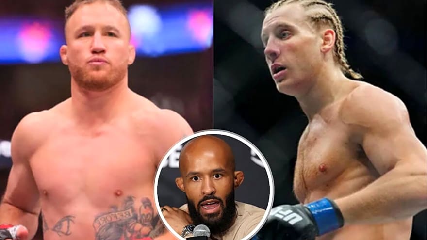 Justin Gaethje Pushes Back on Demetrious Johnson’s Complaint With Paddy Pimblett Fight Breakdown