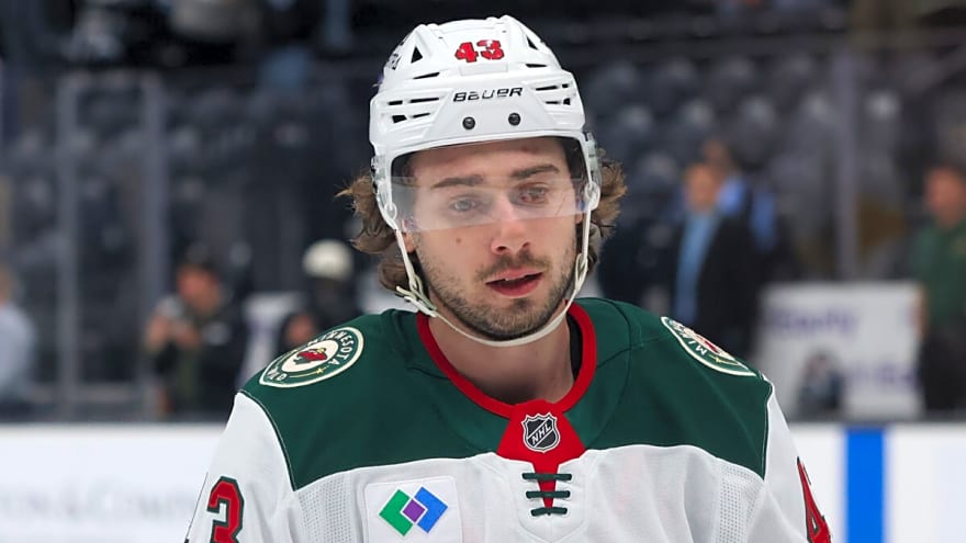 Wild stumble against Mammoth as busy weekend awaits Quinn Hughes