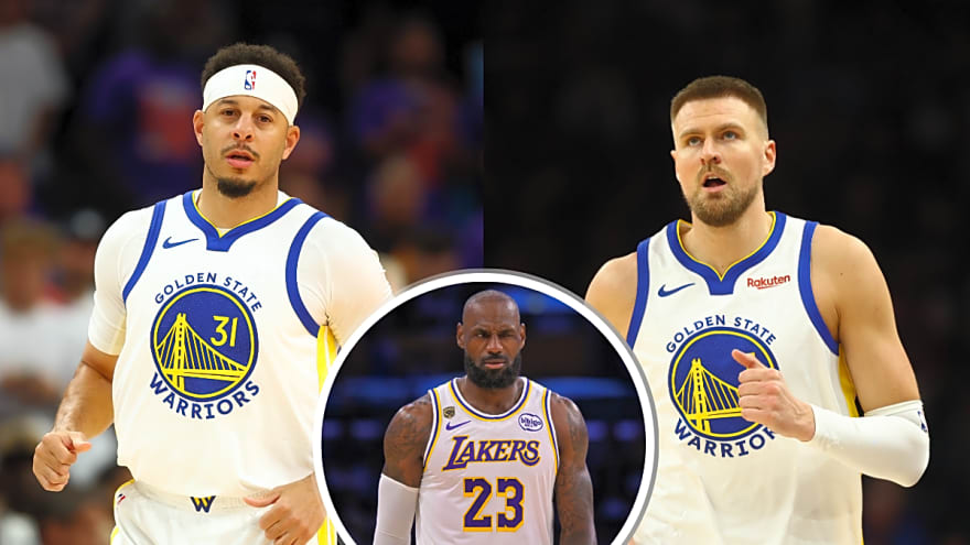 Kristaps Porzingis, Seth Curry & 2 Players Unlikely to Return to Warriors Amid LeBron James Interest, Per Insider