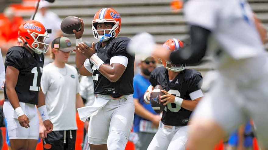 Florida Gators see positive development with DJ Lagway at beginning of fall camp that will ease fans&#39; concerns