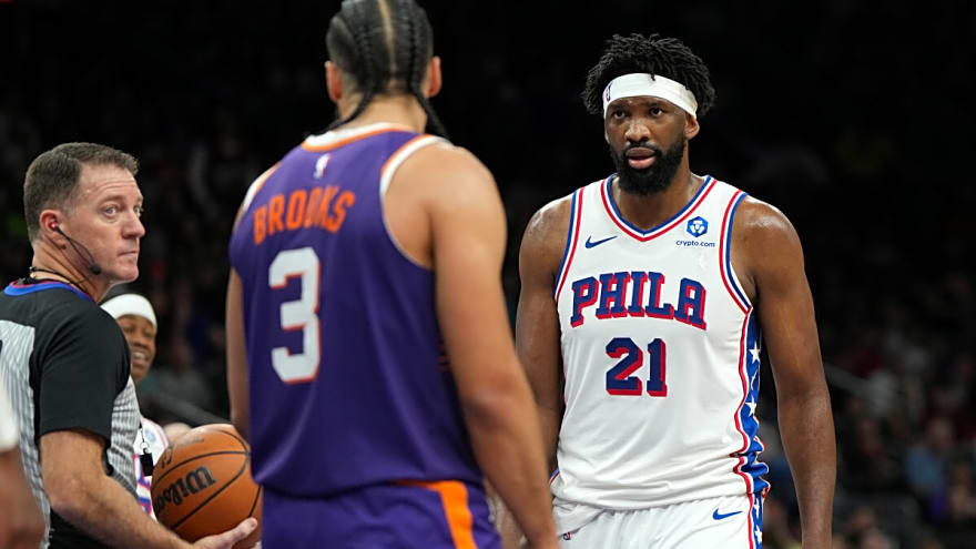 Suns' Dillon Brooks Throws Shade at Joel Embiid, Criticizes NBA Officials