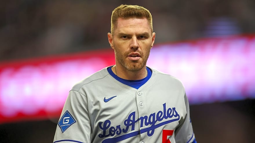 Dodgers React to Freddie Freeman News Before World Series Against Blue Jays
