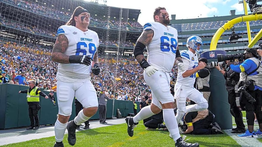 Lions make questionable roster move ahead of Bears matchup, although some good news can come from it