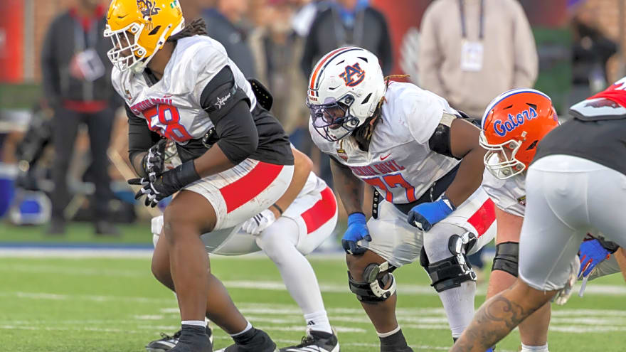 Two Senior Bowl offensive line standouts John Harbaugh should consider for the Giants in the 2026 NFL Draft