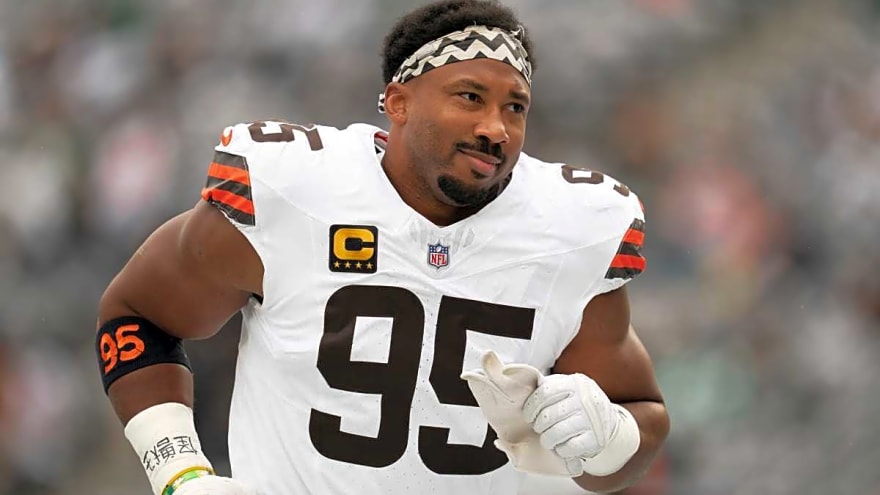 Bears intend to have a plan in place for Browns star Myles Garrett, part of which includes throwing a rookie back into the fire
