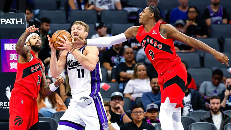 Blockbuster Mock Trade Sends Raptors' RJ Barrett to Kings for Domantas Sabonis