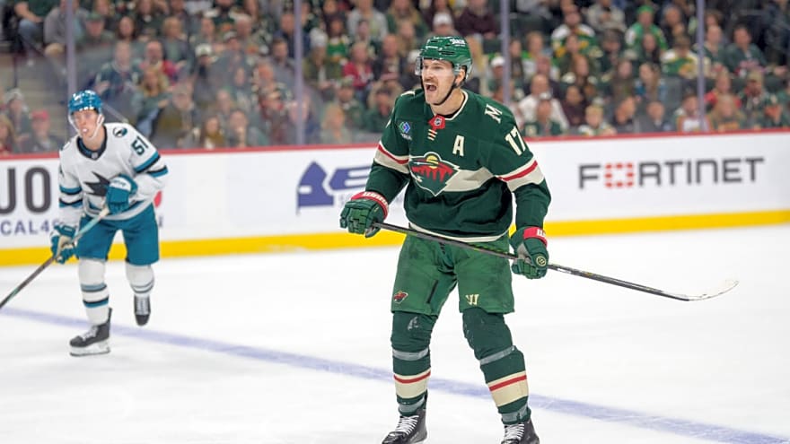 Wild struggle to finish in overtime loss against Sharks