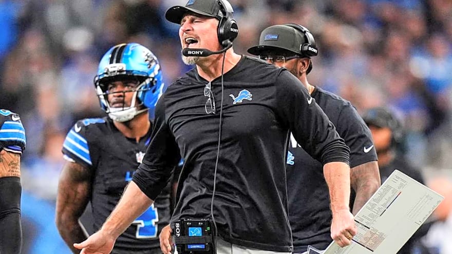 Dan Campbell explains why the Lions had to use their final timeout right after spiking the ball in the fourth quarter, video shows the issue