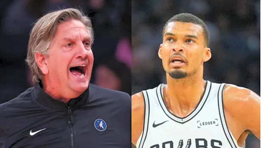 Chris Finch Bluntly Calls Out Victor Wembanyama for Goaltending on Spurs Superstar’s Record-Breaking Night
