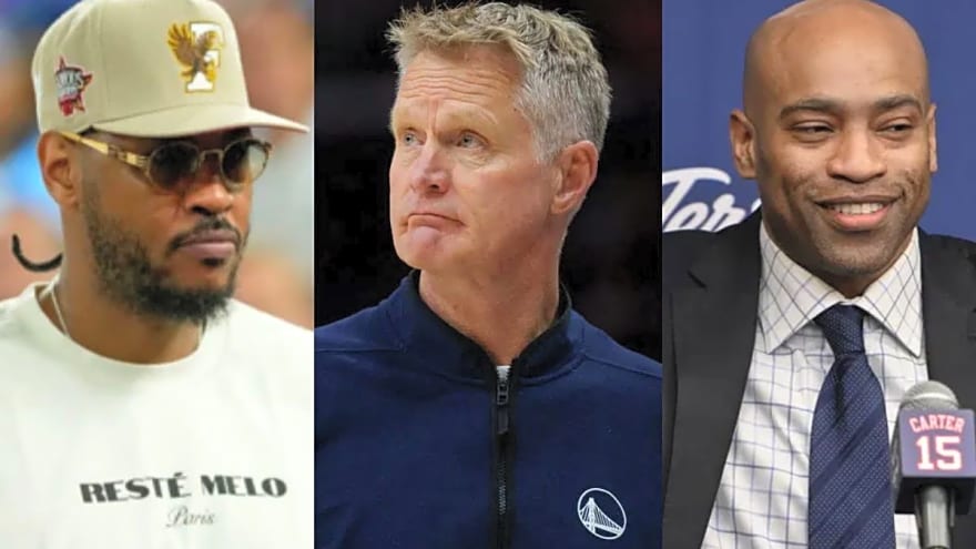 Carmelo Anthony, Vince Carter Question Steve Kerr’s Controversial NBA Plea: 'Why Are We Changing?'
