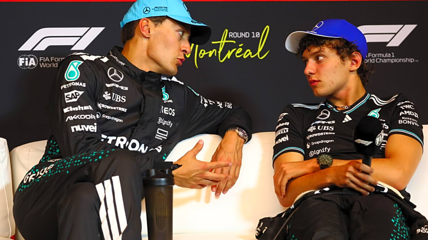 George Russell, Kimi Antonelli Escape Punishment After Rule Breach at Vegas GP Qualifying