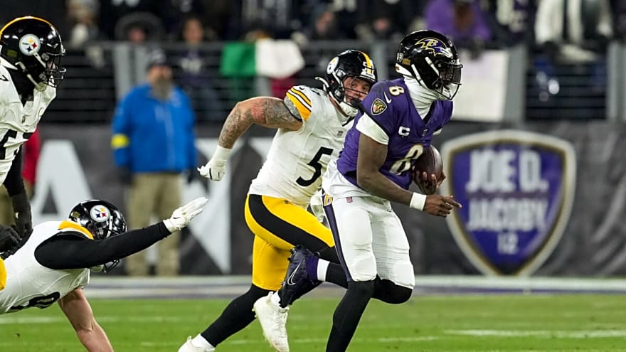 Steelers seem to be catching Lamar Jackson at the perfect time ahead of pivotal game in race for AFC North title