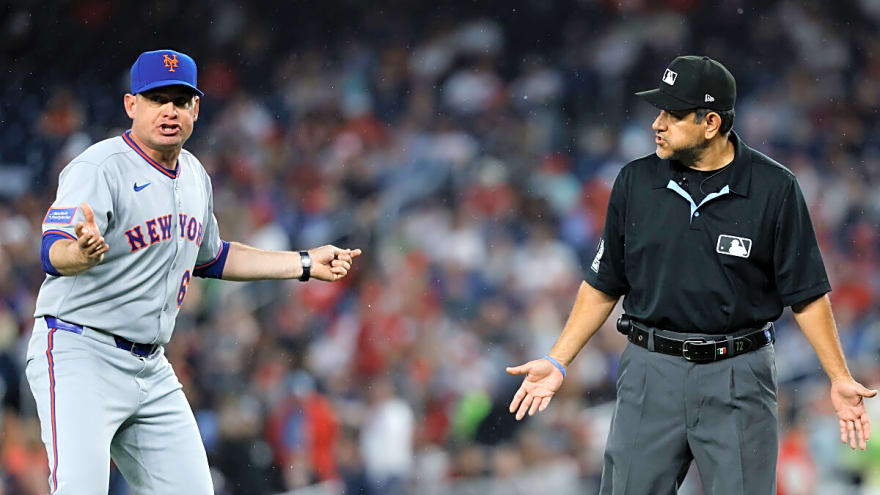 Carlos Mendoza Calls Out Umpire After Mets’ Loss to Yankees