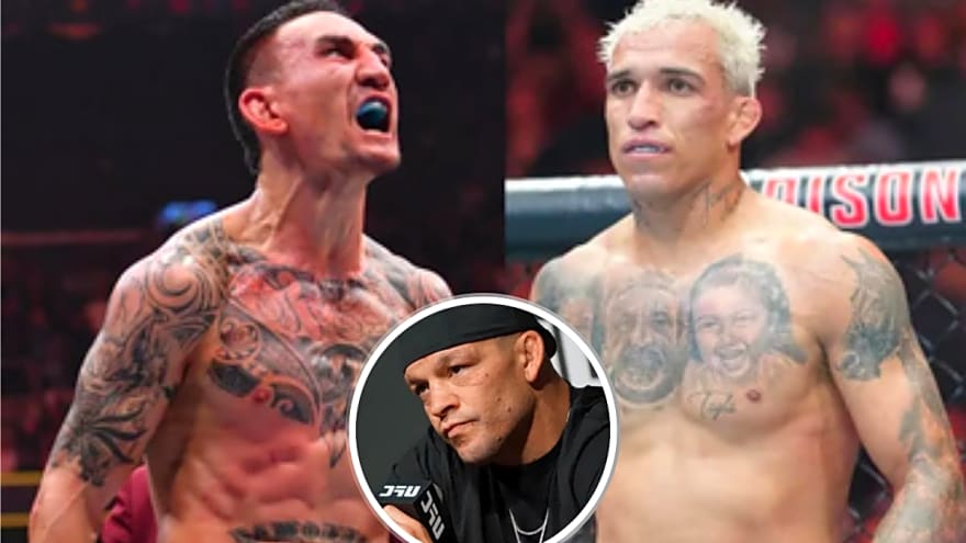 Nate Diaz Eyes Max Holloway vs. Charles Oliveira Winner as 'Unfinished Business' Points to UFC Return