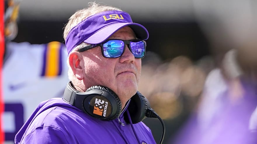 Brian Kelly Sends Message on LSU's Lane Kiffin Months After Firing
