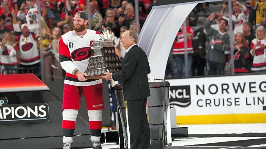 Hurricanes Rightfully Extend Captain & Conn Smythe Winner Jordan Staal
