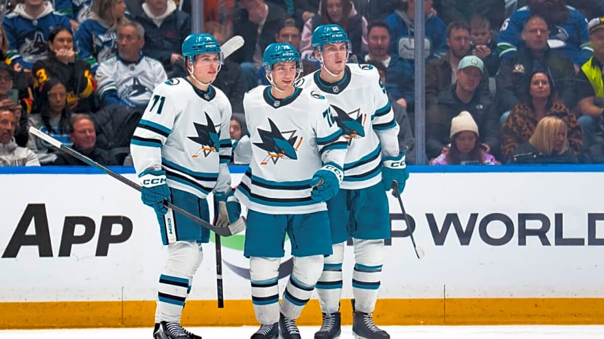 Sharks Should Play Young Forwards Together as Much as Possible