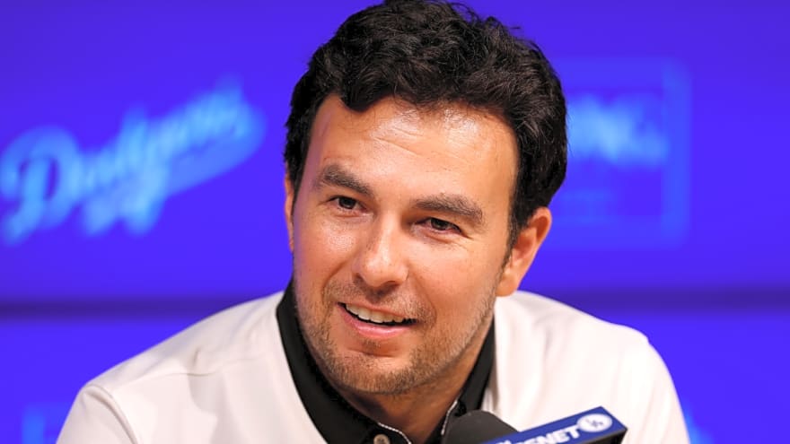 Sergio Perez Names the LA Dodgers Star He’d Want to Be