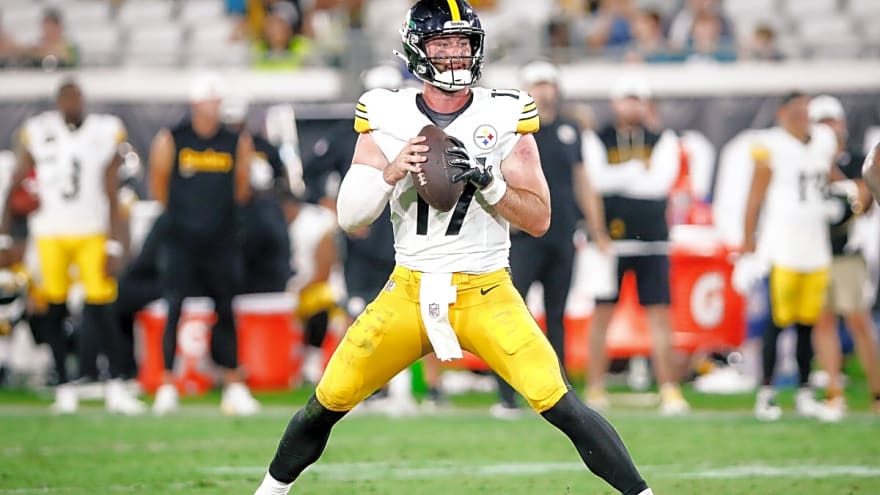 Steelers quarterback who is taking full advantage of Will Howard&#39;s injury anchors group of winners from 2025 training camp