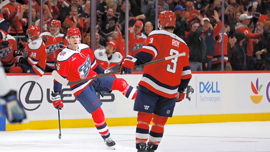 Capitals’ Chychrun Nets Late Game-Winning Goal in 4-2 Victory Over Maple Leafs