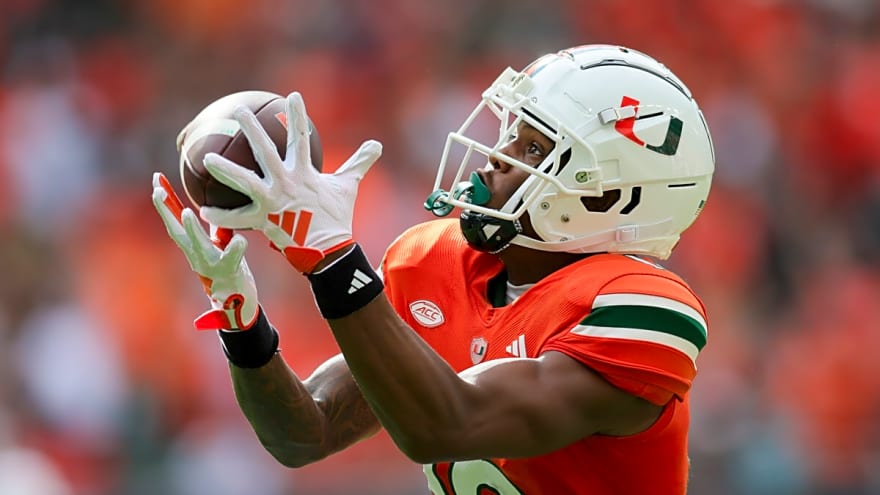 Former Miami Hurricane star re-enters the transfer portal, heading to the SEC school he torched in 2023