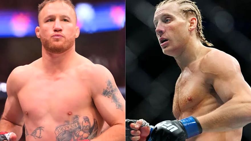 Justin Gaethje Claims Only UFC Lightweight Who Took Him Down Wasn’t 'Human' Unlike Paddy Pimblett