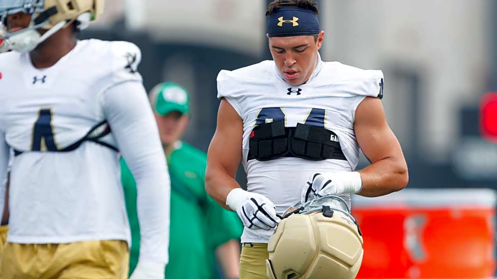 'I kept it on my phone' - Notre Dame star LB Drayk Bowen reveals what has been guiding him and his Fighting Irish teammates 