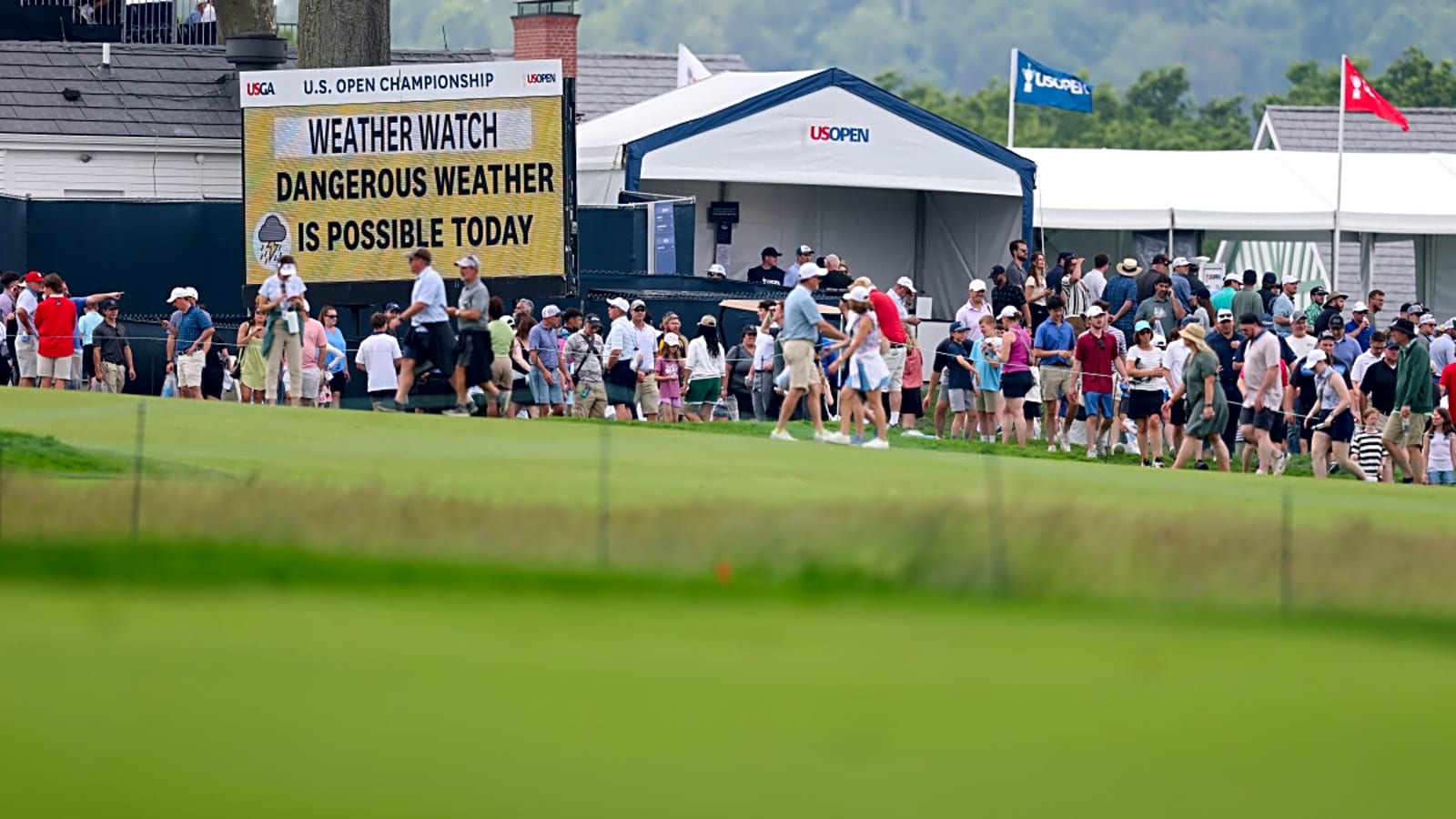 PGA Tour Warns That Bad Weather Could Affect at U.S. Open