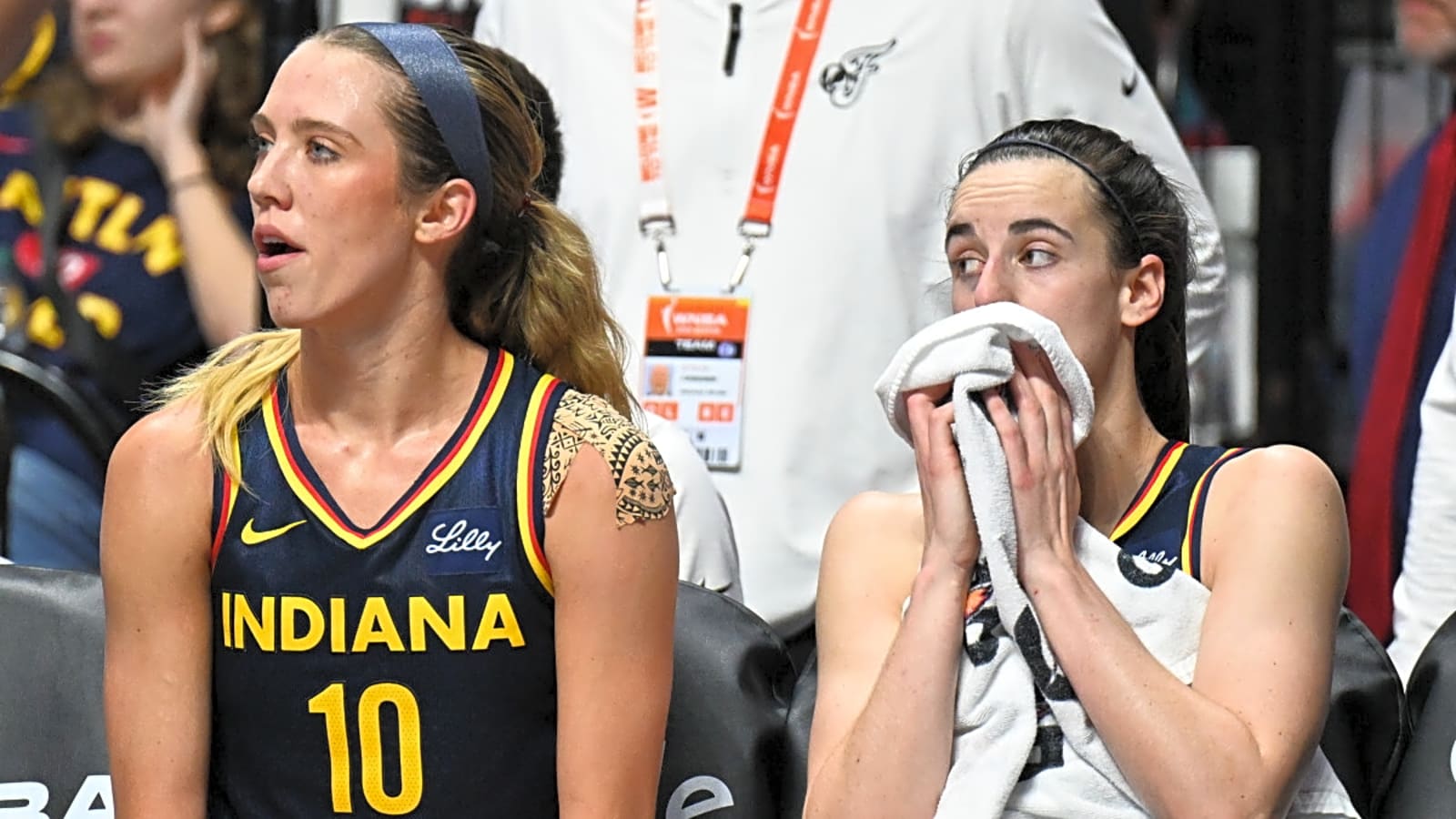 Lexie Hull Opens Up About Arguments With Caitlin Clark